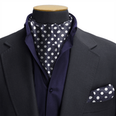 P POLKA Silk Cravat Set
